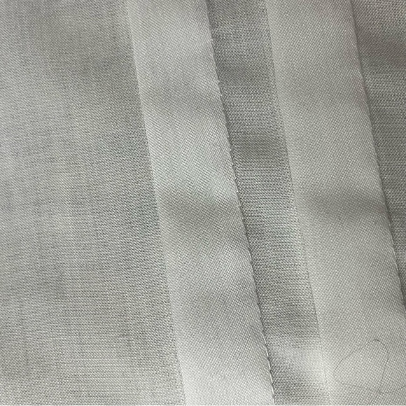 Vtg Nilani Sheer Ivory Pintuck Blouse Lace Collar Y2K Retro Romantic Womens L - Picture 9 of 9